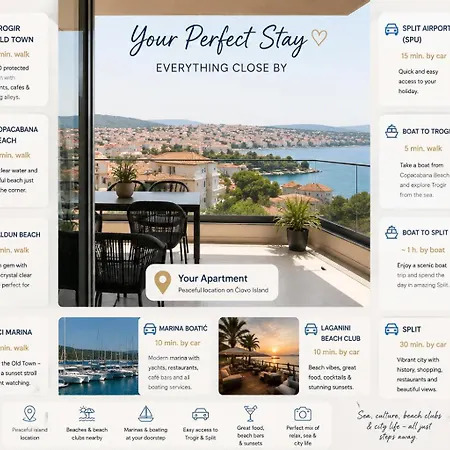 Apartamento Panorama Pearl Trogir